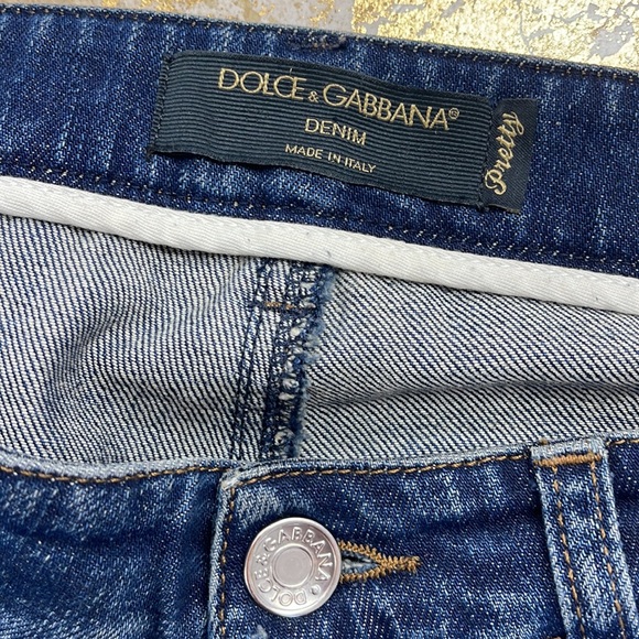 Dolce & Gabbana Denim Pretty Ripped Distressed Ankle Skinny Jeans 40/4 - Picture 10 of 12